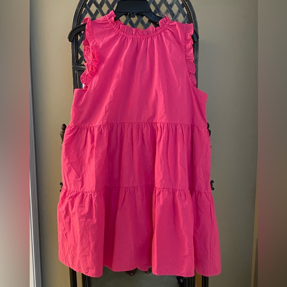 NWOT BP Ruffle Trim Mini Dress - Picture 2 of 2